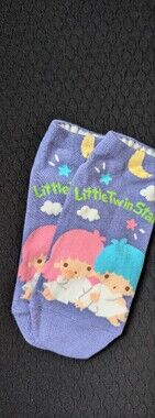 Sanrio Little Twin Stars Purple Socks